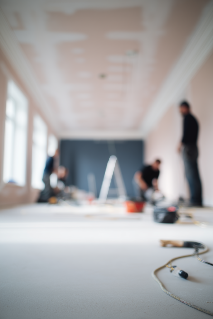 maître d'œuvre sur le terrain